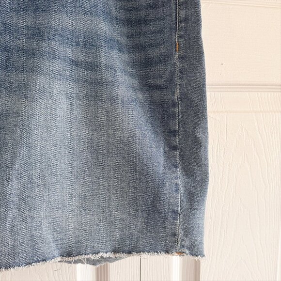 OG Straight Cut Off Denim Shorts - Picture 5 of 5